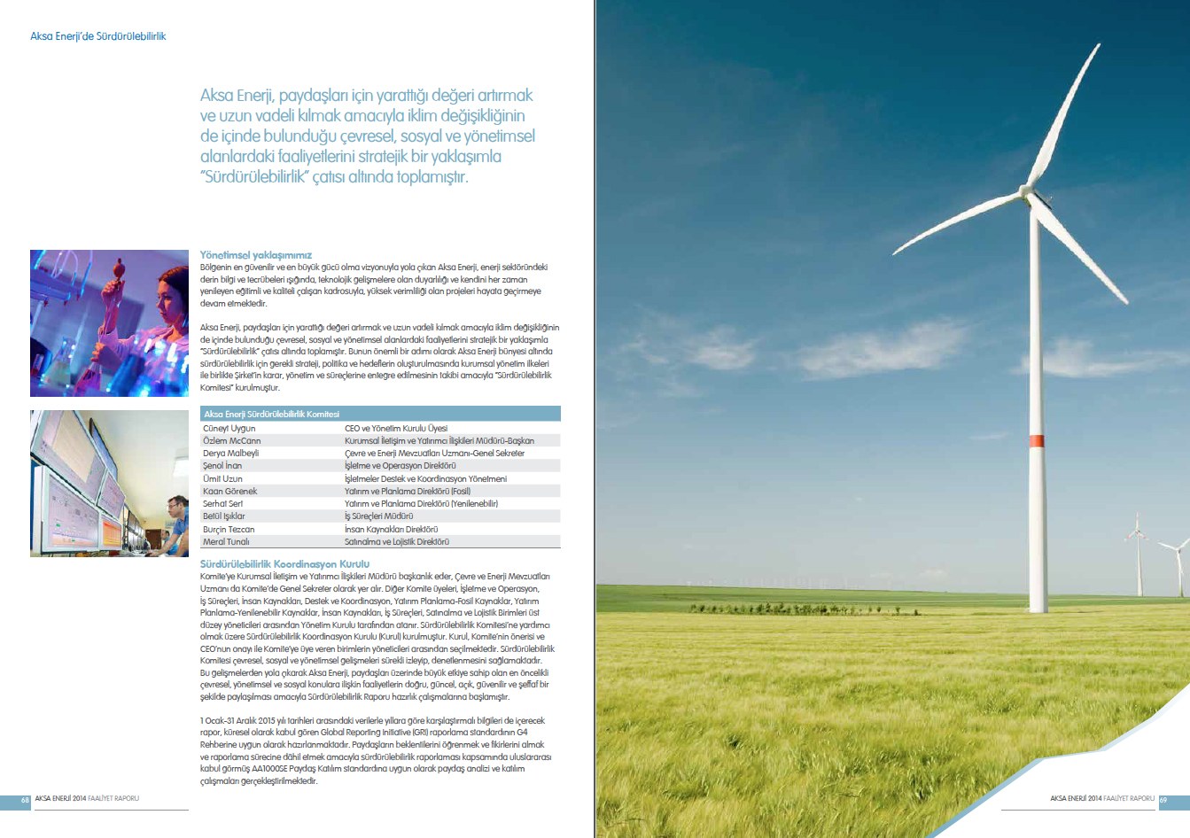 AKSA ENERJİ / 2014 Faaliyet Raporu / 2014 Annual Report