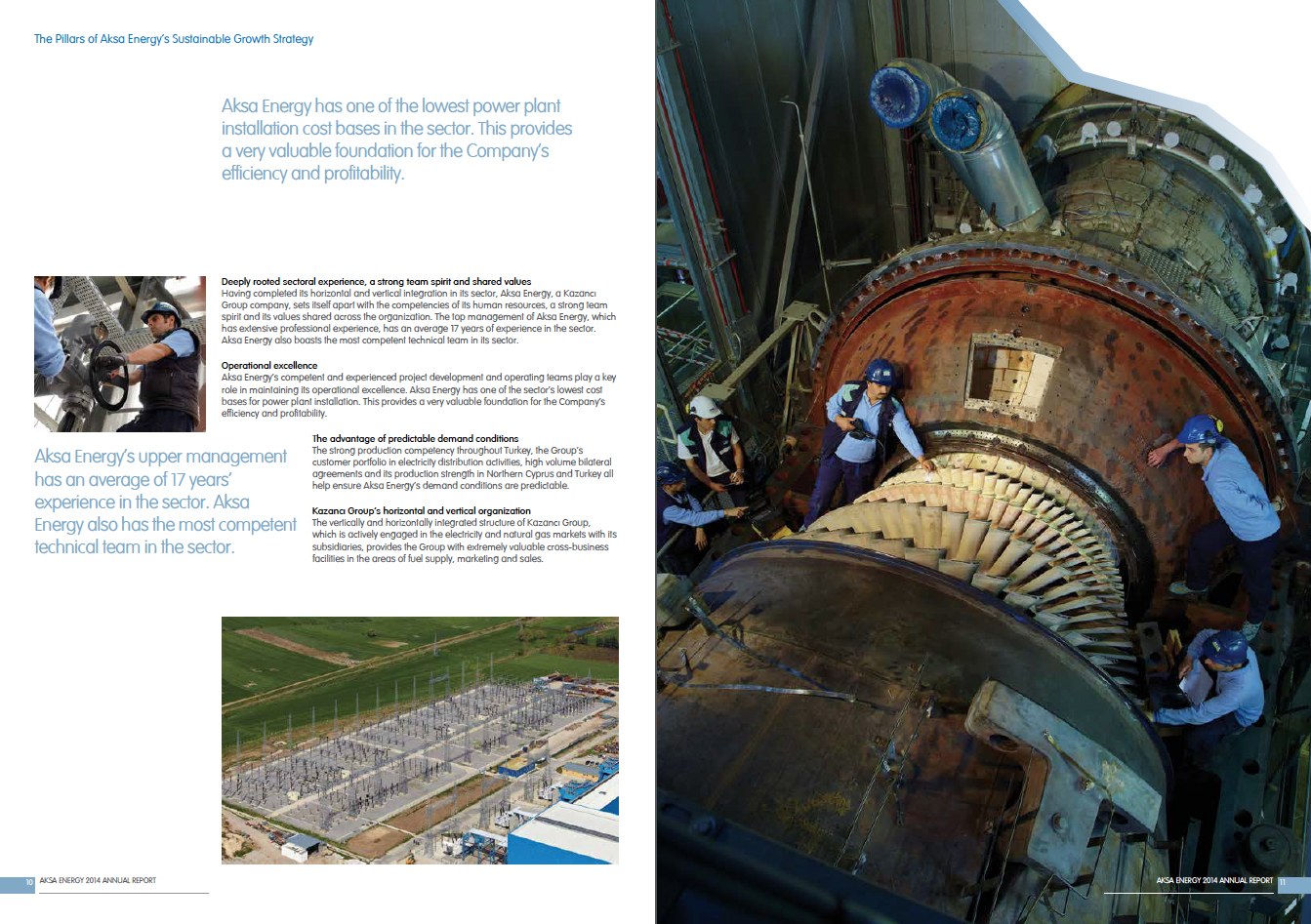 AKSA ENERJİ / 2014 Faaliyet Raporu / 2014 Annual Report