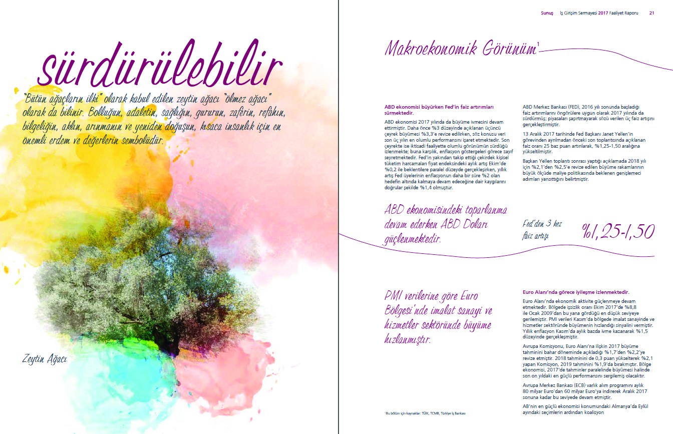 İŞ GİRİŞİM SERMAYESİ / 2017 Faaliyet Raporu / 2017 Annual Report