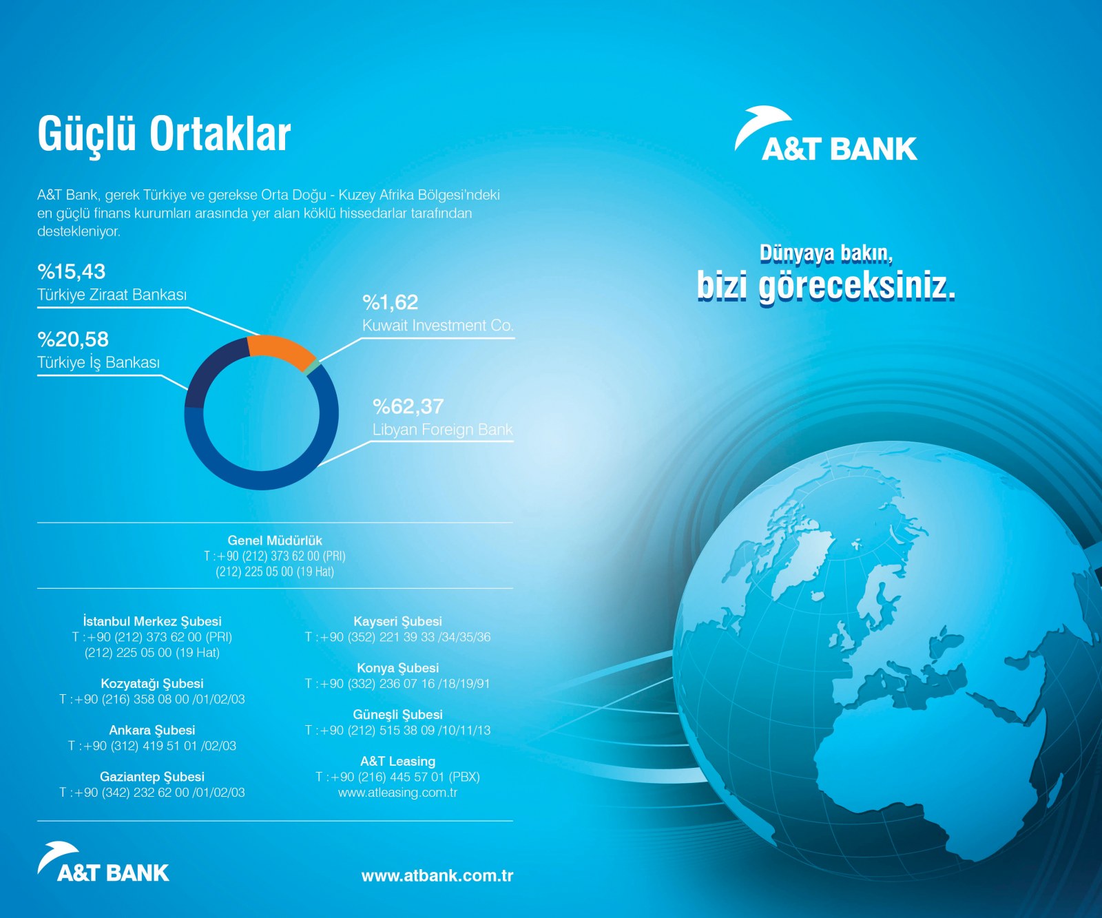 A&T BANK / Broşürler / Brochures