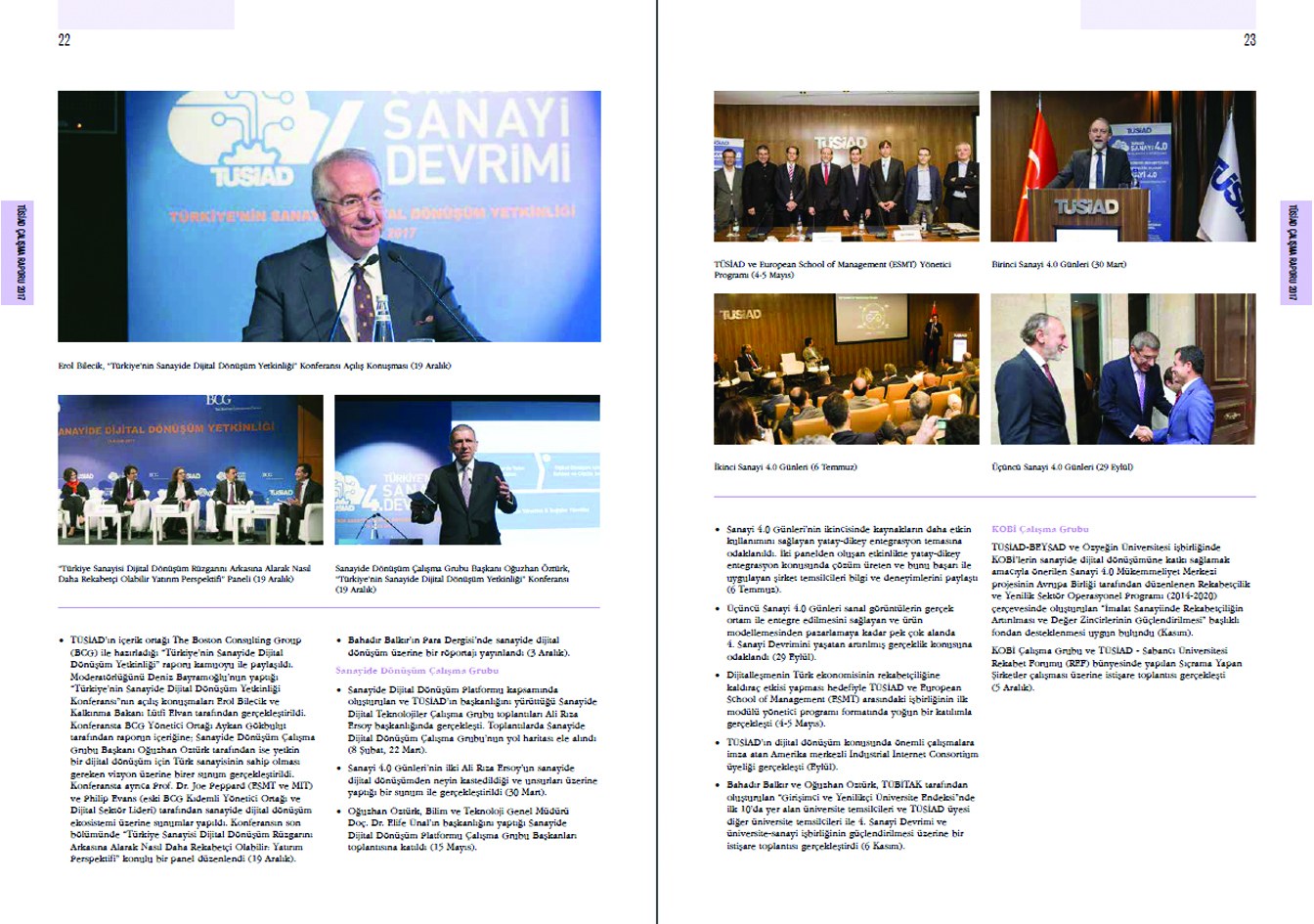 TÜSİAD / 2017 Faaliyet Raporu / 2017 Annual Report
