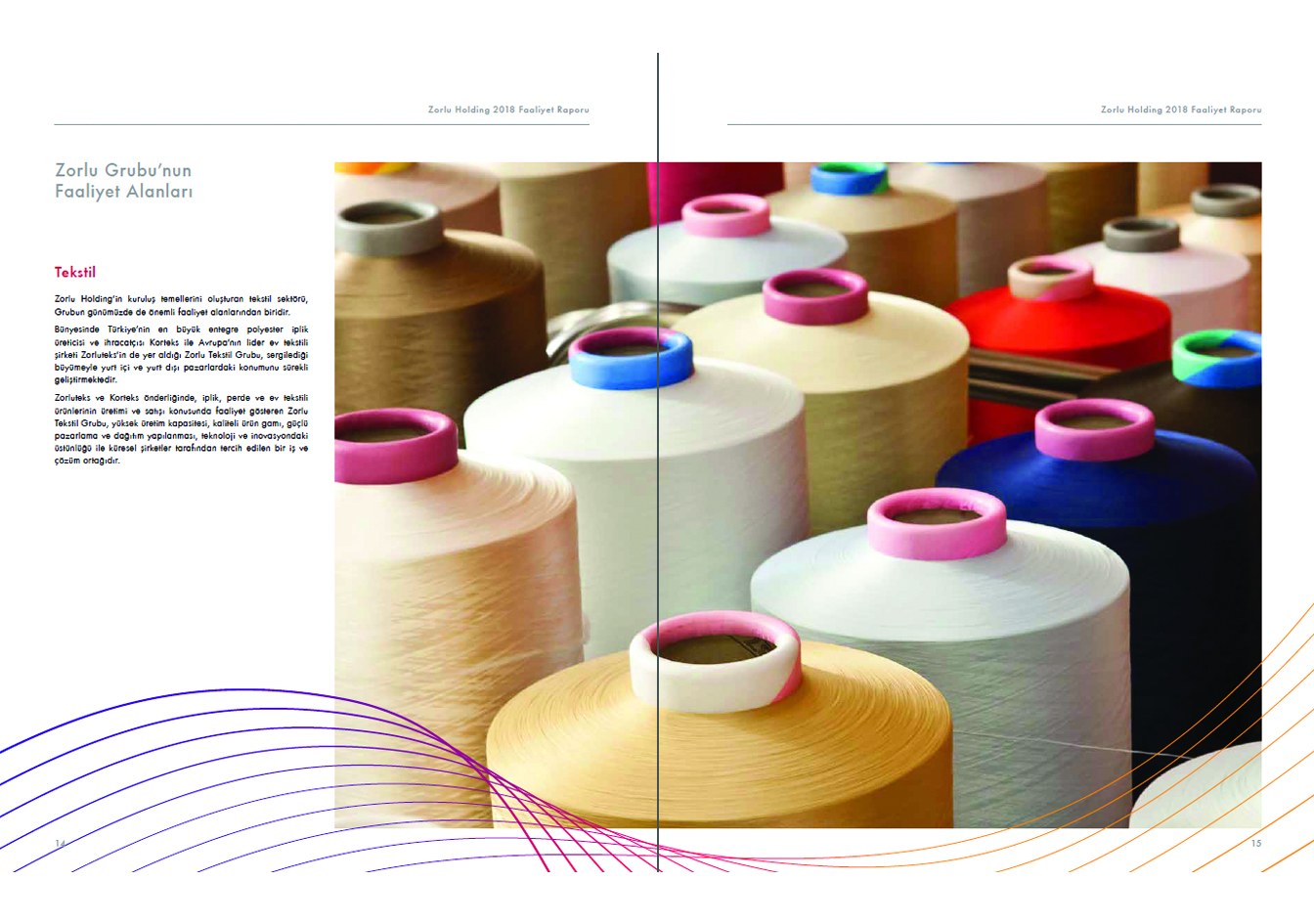 ZORLU GRUBU / 2018 Faaliyet Raporu / 2018 Annual Report