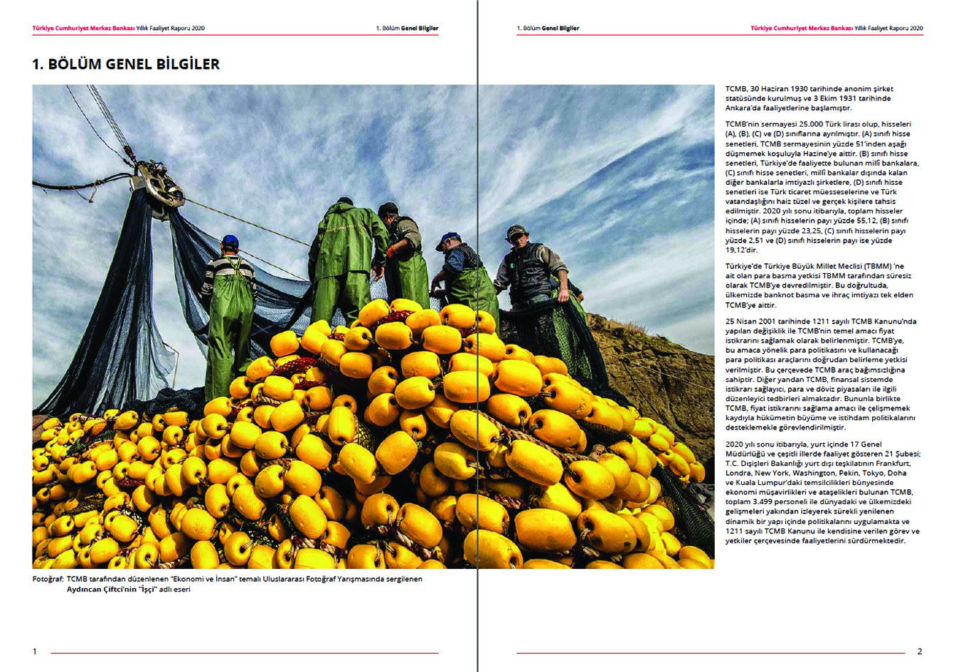 T.C. MERKEZ BANKASI / 2020 Faaliyet Raporu / 2020 Annual Report