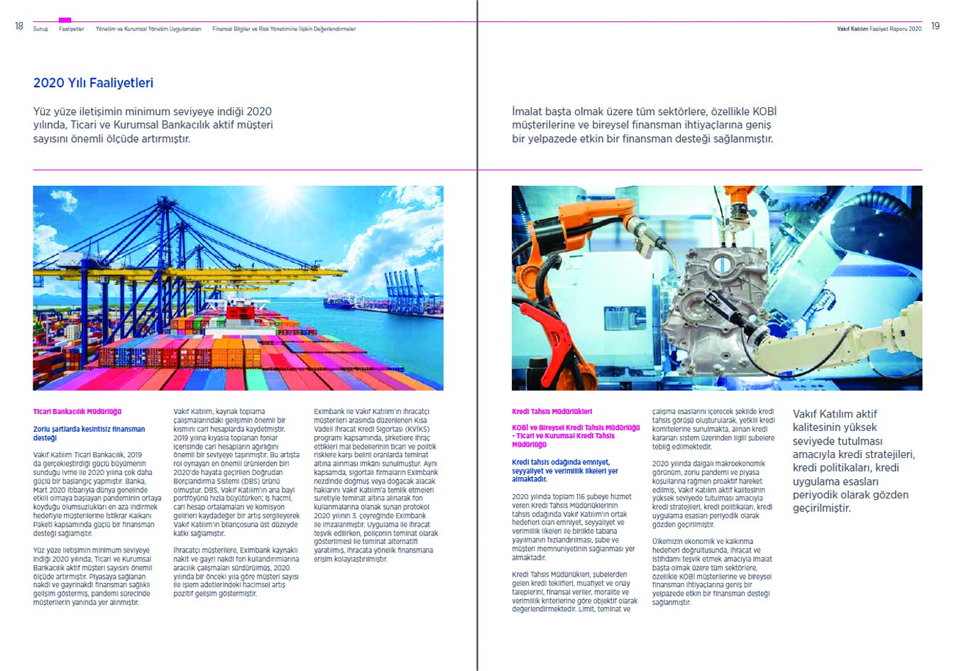 VAKIF KATILIM / 2020 Faaliyet Raporu / 2020 Annual Report