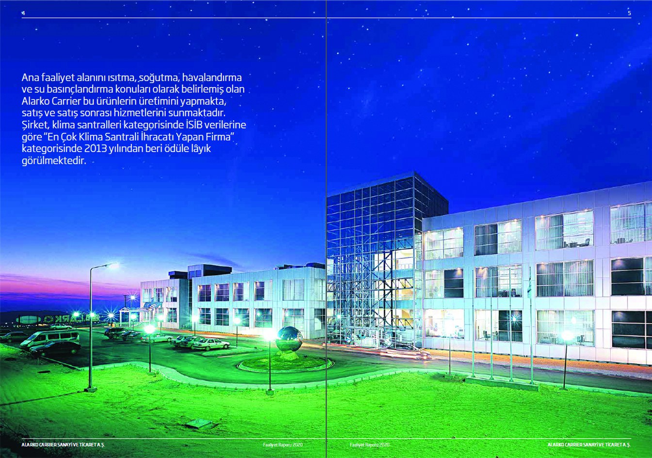 ALARKO CARRIER / 2020 Faaliyet Raporu / 2020 Annual Report