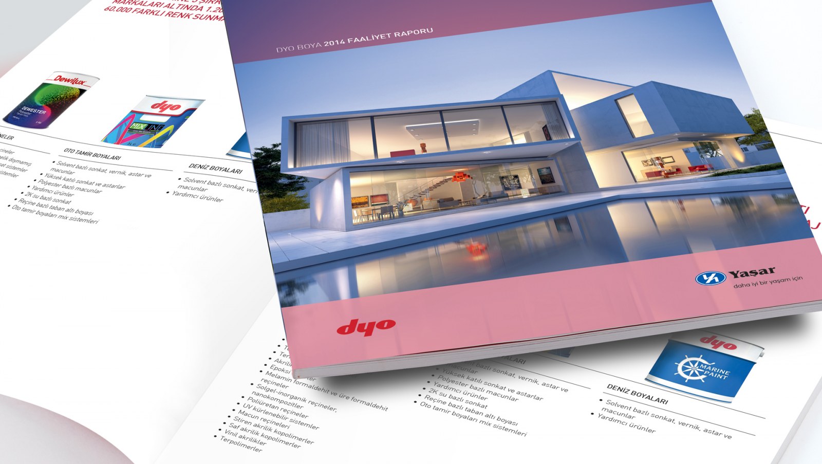 DYO BOYA / 2014 Faaliyet Raporu / 2014 Annual Report