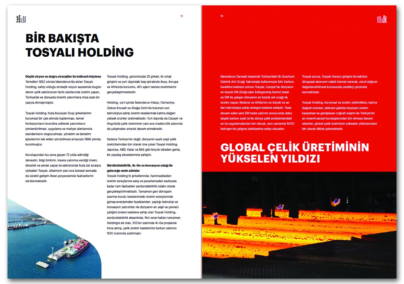 TOSYALI HOLDİNG / 2023 Faaliyet Raporu / 2023 ANNUAL REPORT
