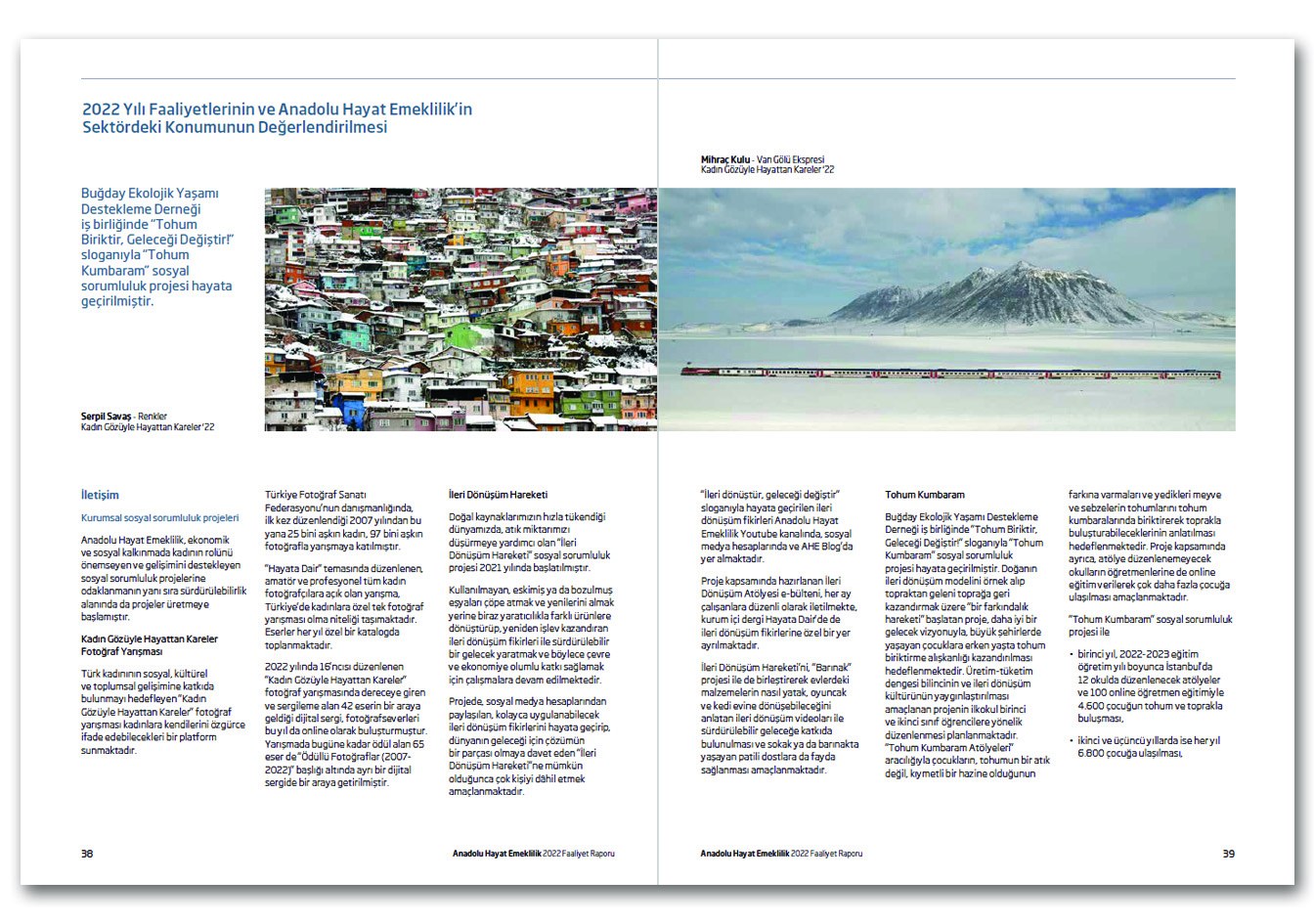 ANADOLU HAYAT EMEKLİLİK / 2022 Faaliyet Raporu / 2022 ANNUAL REPORT