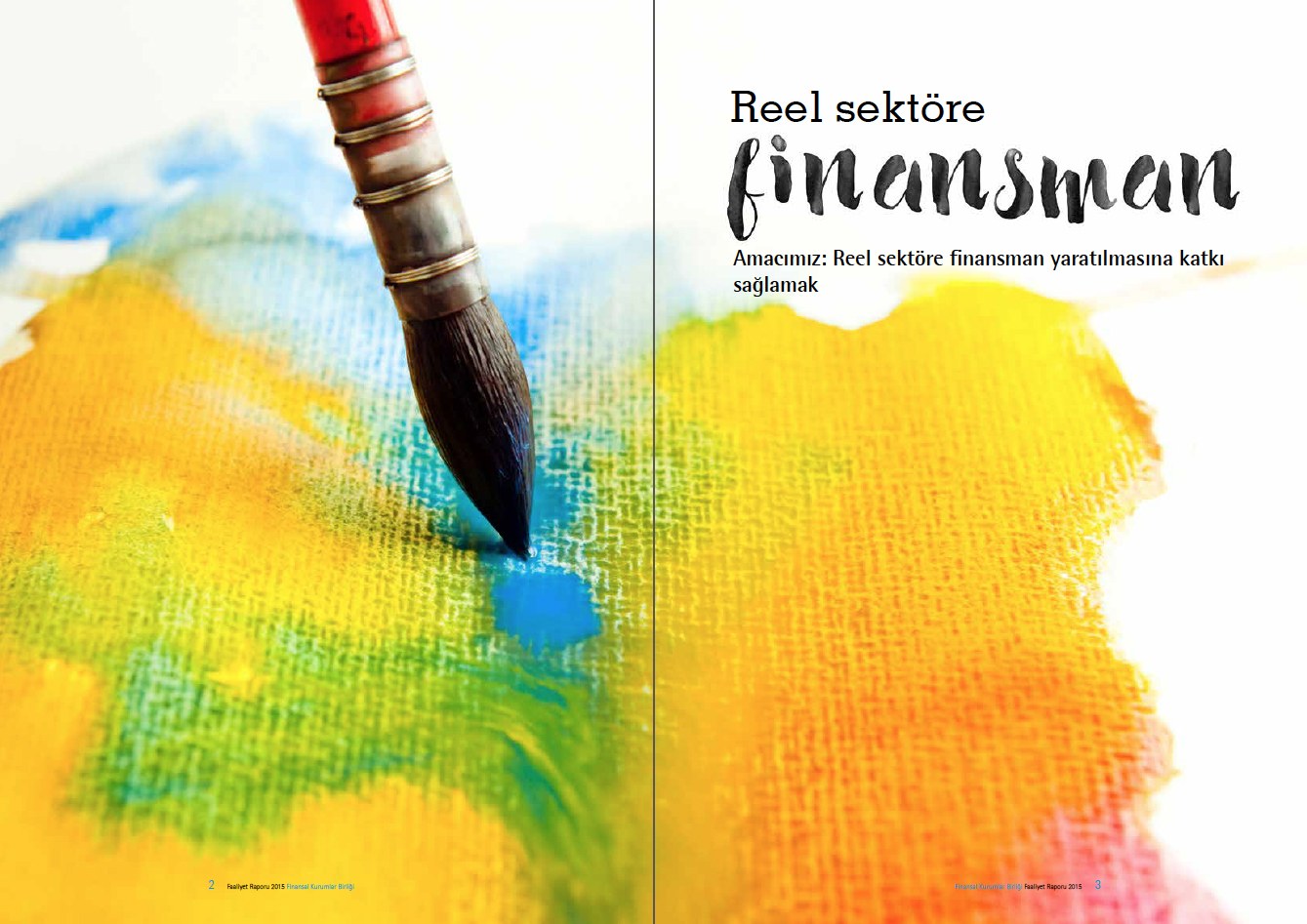 FİNANSAL KURUMLAR BİRLİĞİ / 2015 Faaliyet Raporu / 2015 Annual Report