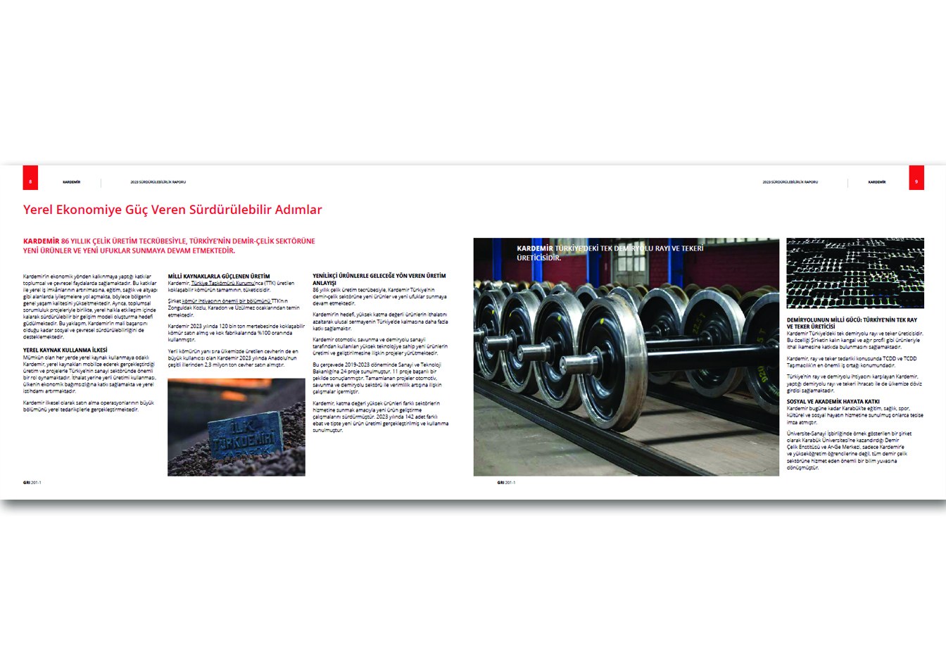 KARDEMİR / 2023 Sürdürülebilirlik Raporu / 2023 SUSTAINABILITY REPORT