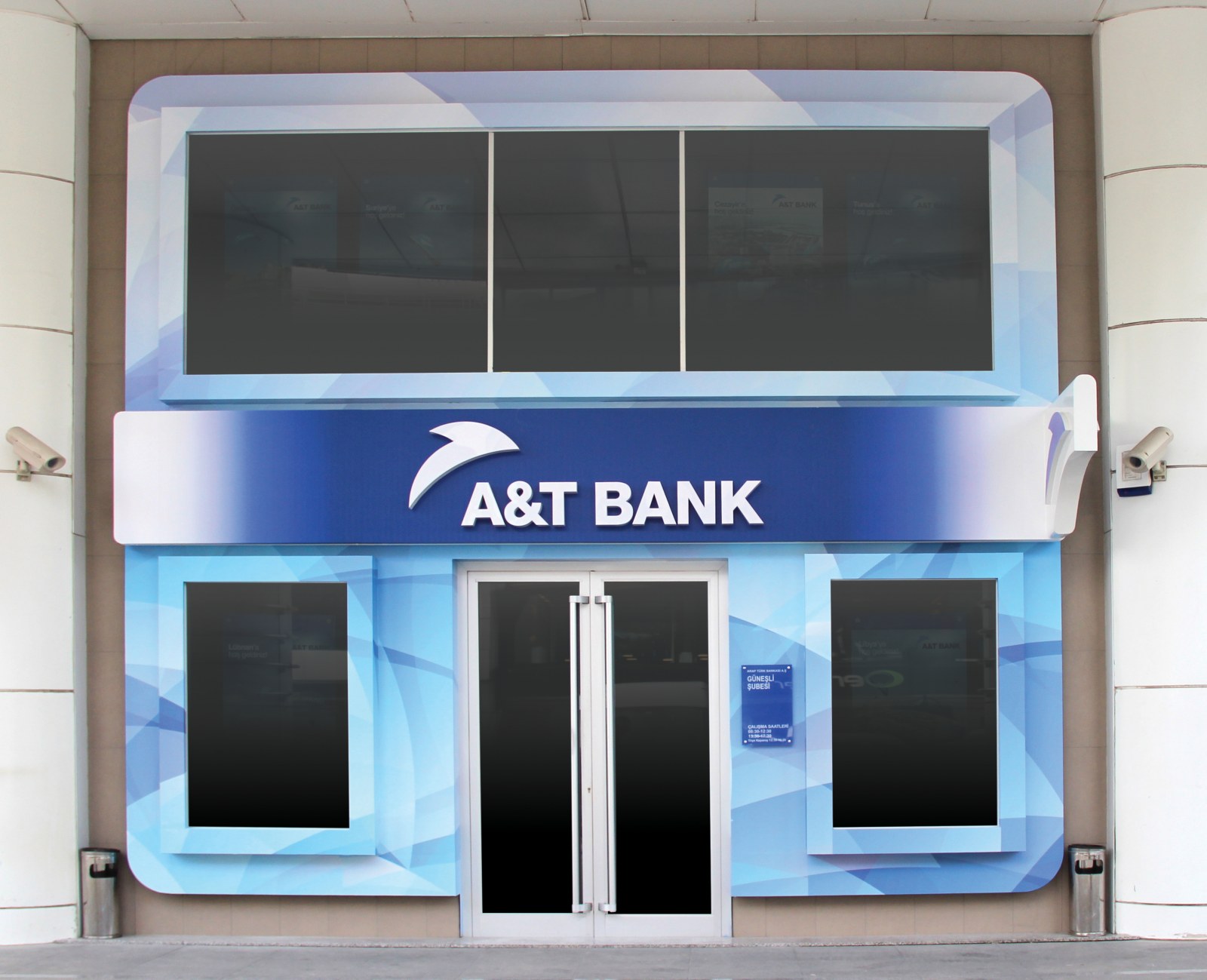 A&T BANK / Şube Ön Cephe Tasarımı / Branch Façade Design