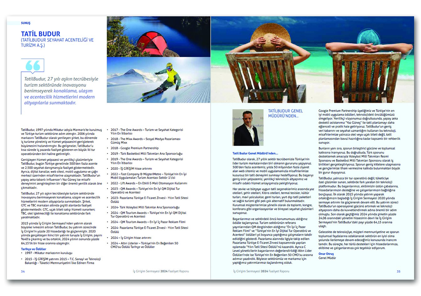 İŞ GİRİŞİM SERMAYESİ / 2024 Faaliyet Raporu / 2024 Annual Report